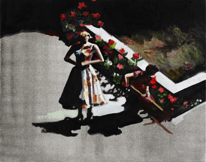 CINEMA - a Paintings by BAUER aurélie